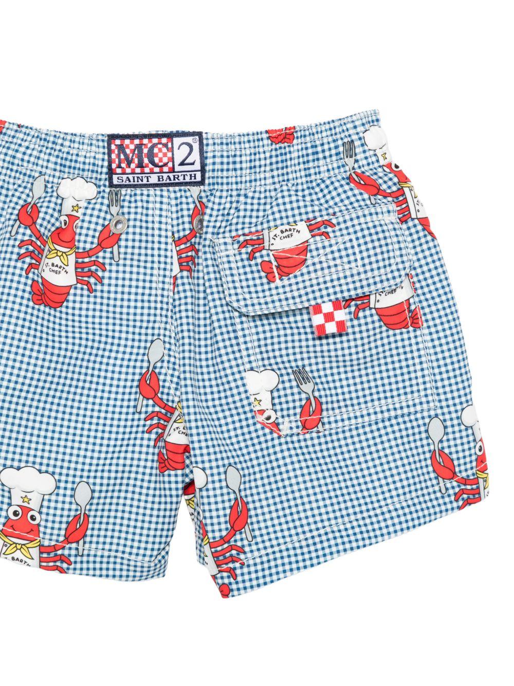 Costume azzurro per bambino JEA0001 00073L MC2 Saint Barth Kids 