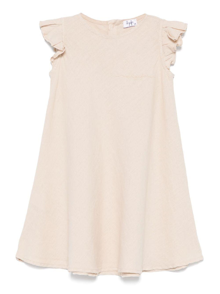 Abito beige chiaro per bambina