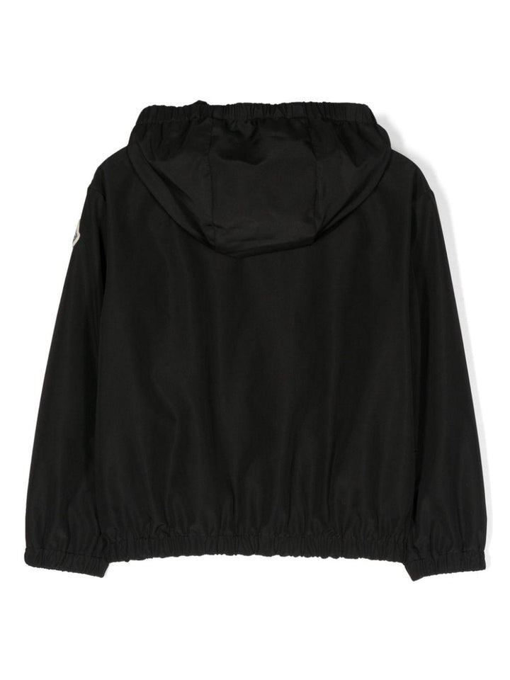 Black Adanna jacket for girls with crystals