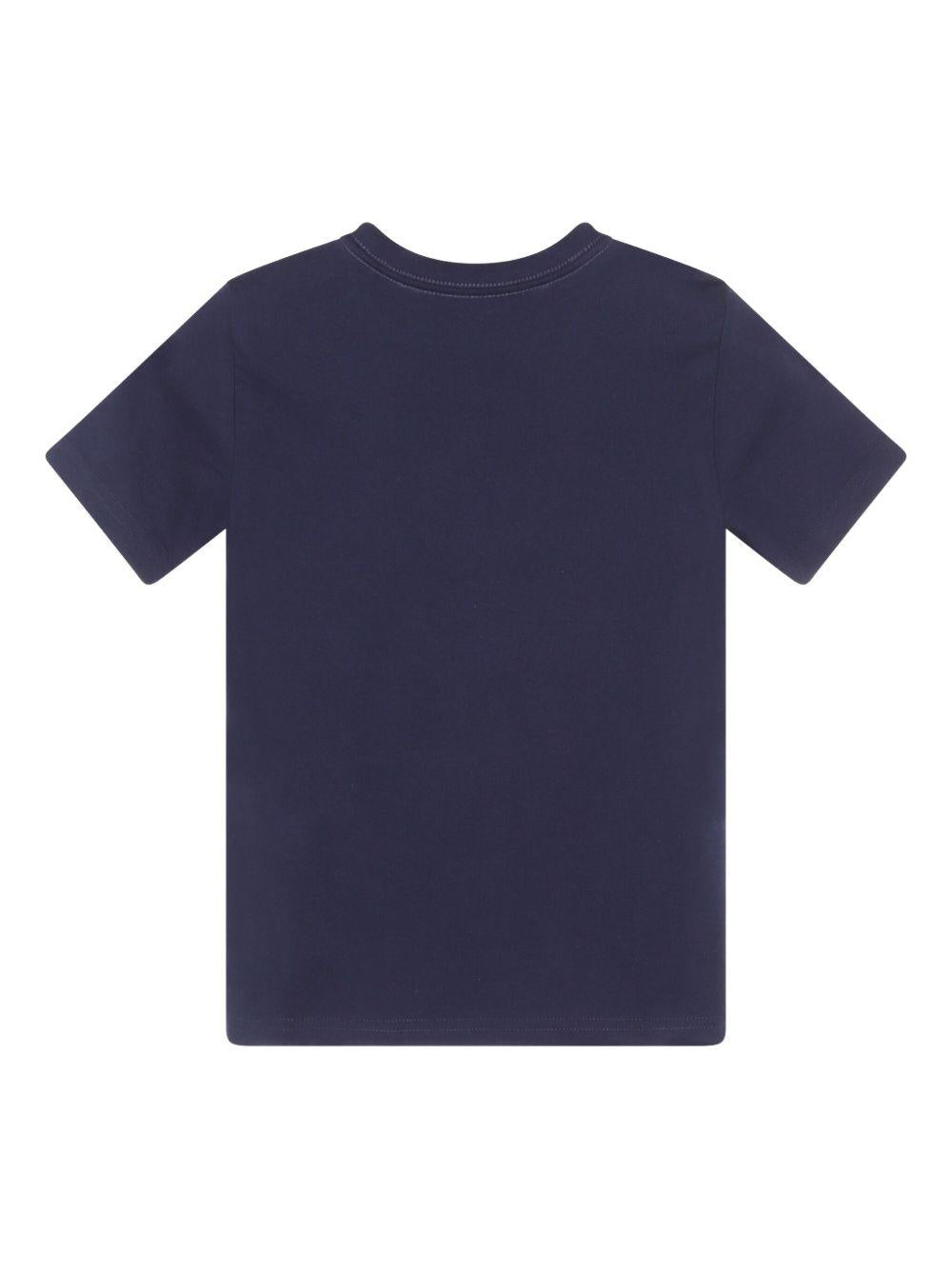 T-shirt blu navy per bambino