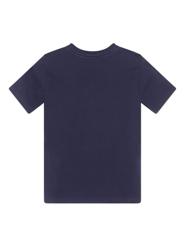 T-shirt blu navy per bambino