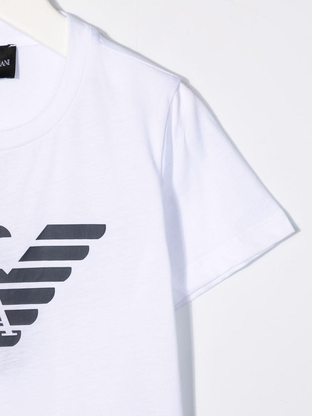 White cotton t-shirt for children