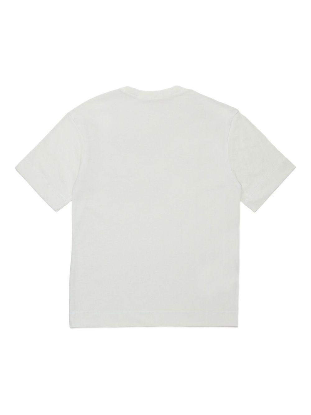 T-shirt bianca per bambino M002MVM00RF 0M114 Marni Kids 