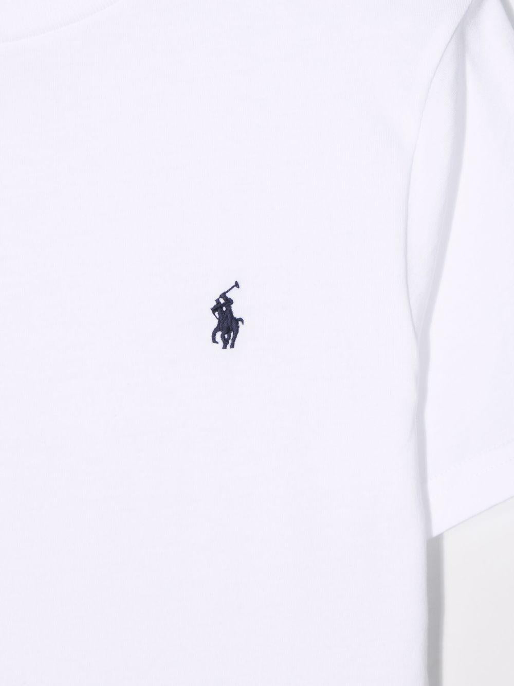 T-shirt bianco per bambino 323832904 035 Ralph Lauren Kids 