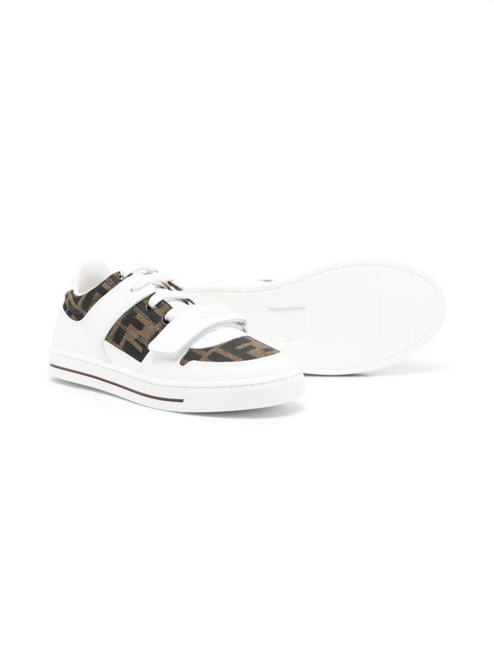 Sneakers bianca per bambino JMR476AHGY F0C1A Fendi Kids 
