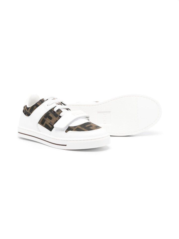 Sneakers bianca per bambino JMR476AHGY F0C1A Fendi Kids 