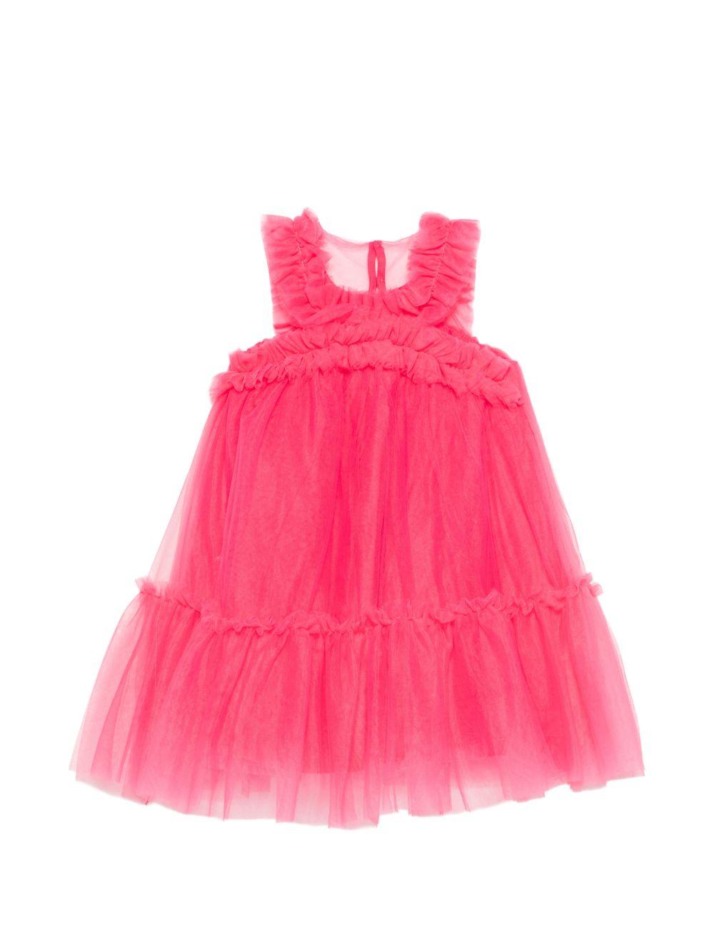 Abito fucsia per bambina 5036 065 Abel & Lula 