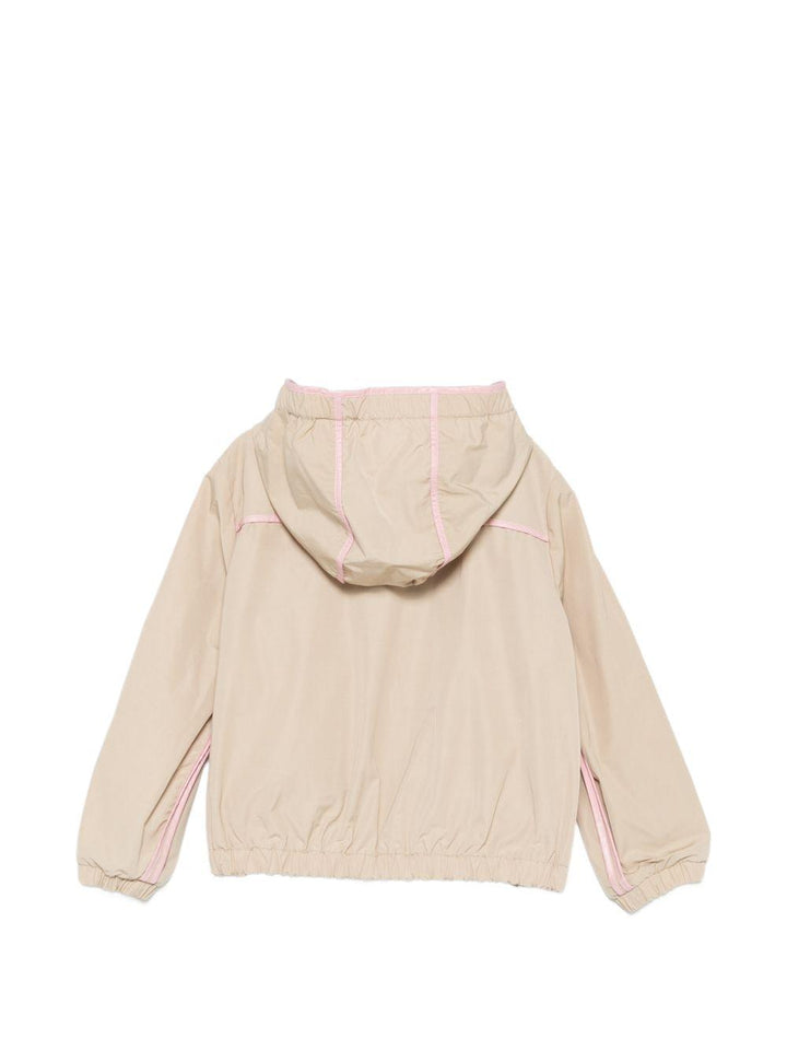 Giubbotto beige per bambina 9541A00052549P3 20J Moncler Kids 