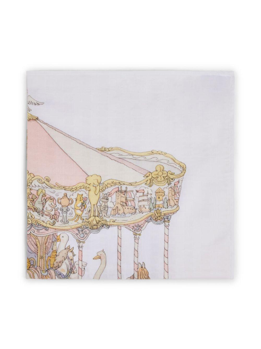 Coperta bianca per neonato CACQCARP PU Atelier Choux 