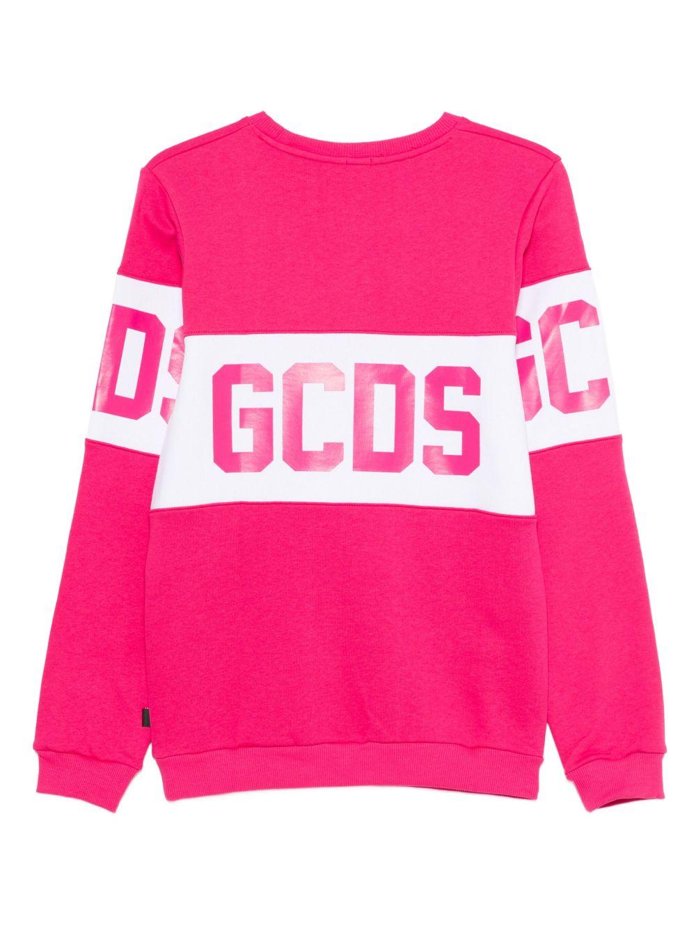 Felpa fucsia per bambina B2JU1527BA2 59 Gcds Kids 