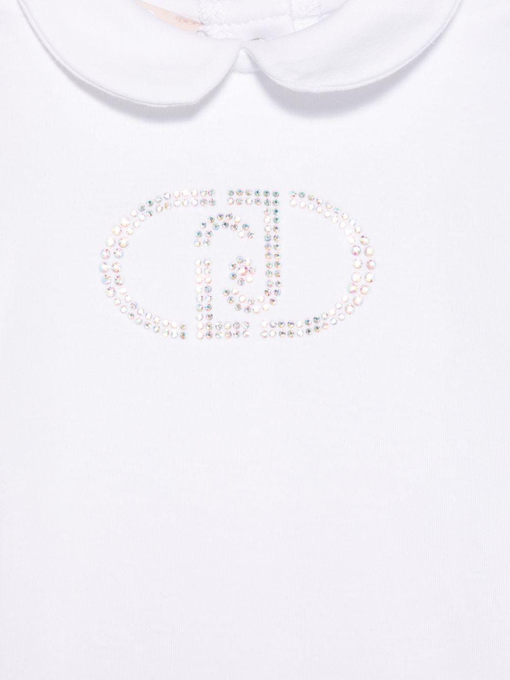 Tutina bianca per neonata HA6073J6050 10601 Liu Jo 