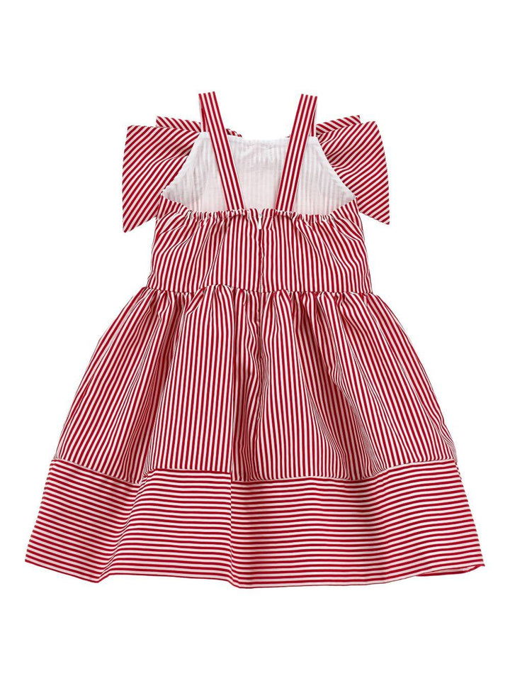 Abito rosso per bambina 11G9147315 9944 Monnalisa Kids 
