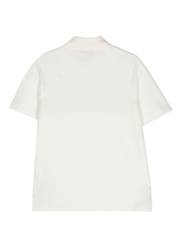 Polo bianca per bambino