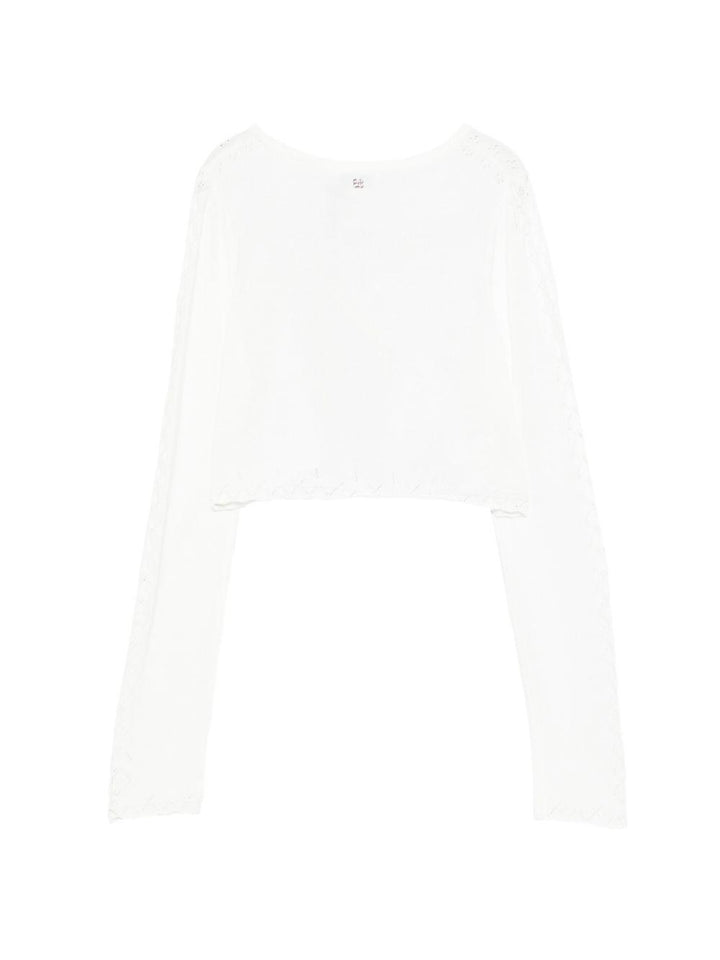 Cardigan bianco per bambina 5304 043 Abel & Lula 