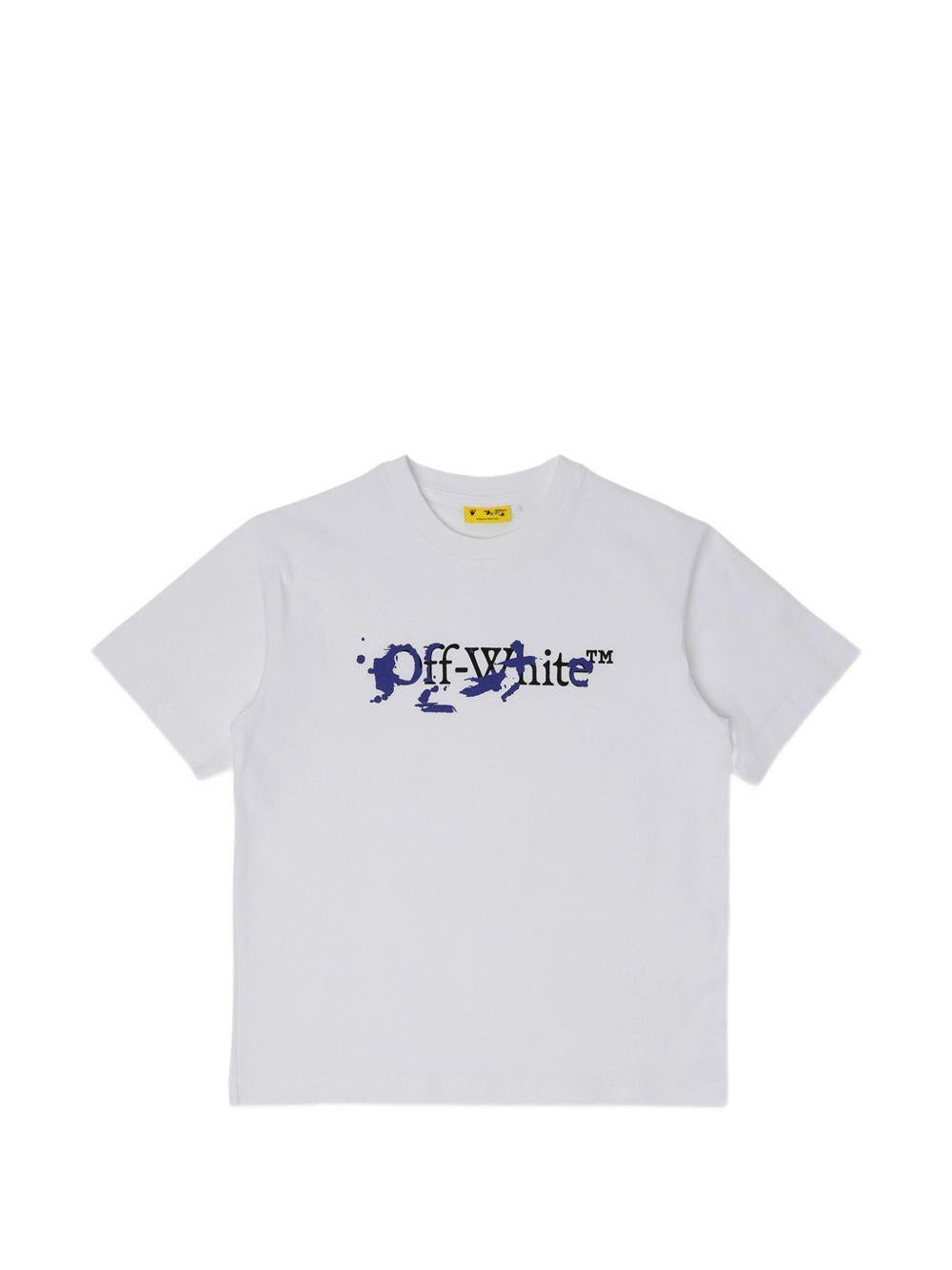 T-shirt bianco per bambino OBAA002S26JER002 1000 Off White Kids 