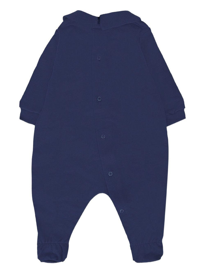 Tutina blu navy per neonato MUY08JLCA40 40016 Moschino Kids 