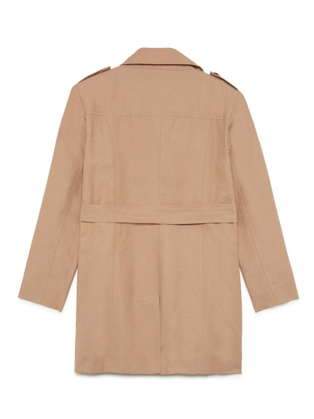 Trench beige per bambina di Max&co Kids