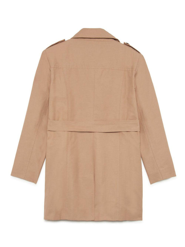 Trench beige per bambina di Max&co Kids