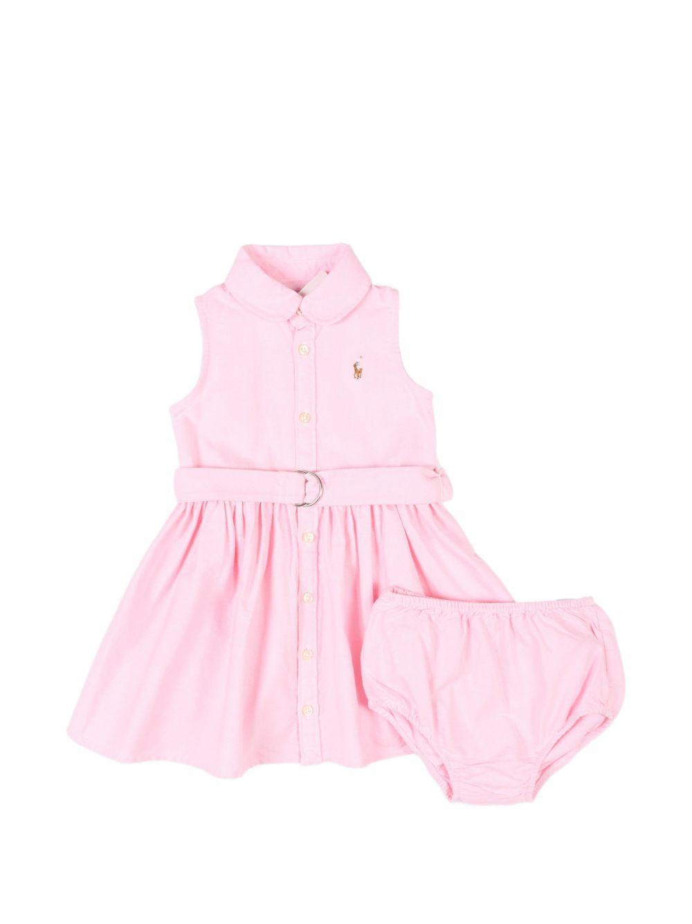 Abito rosa per neonata 310969058 002 Ralph Lauren Kids 