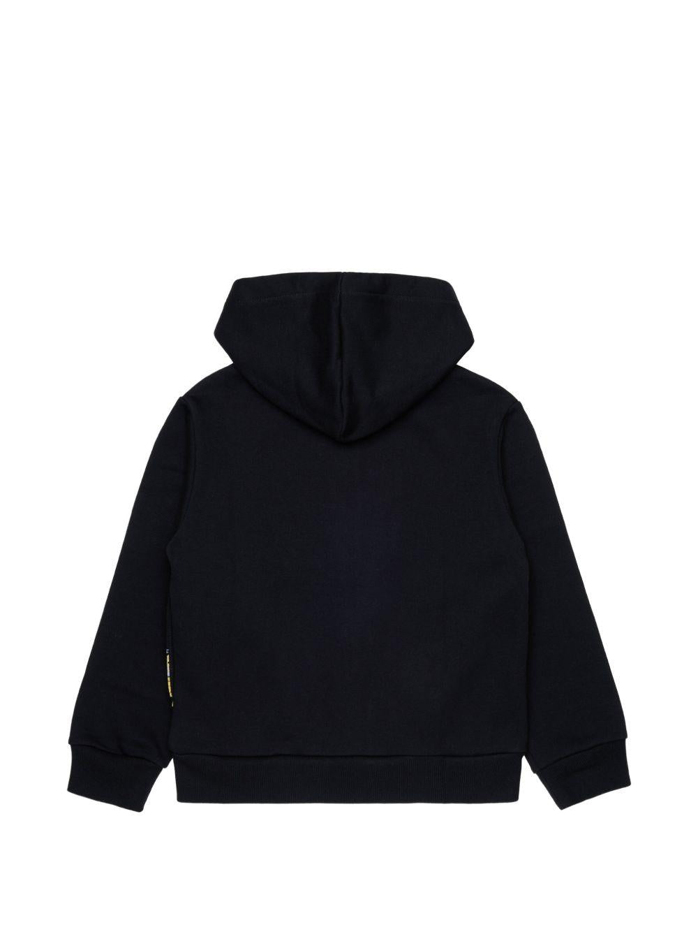 Felpa nera per bambino M01976M00NF 0M900 Marni Kids 
