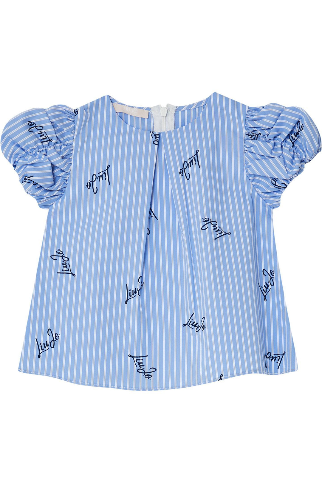 T-shirt azzurro per bambina