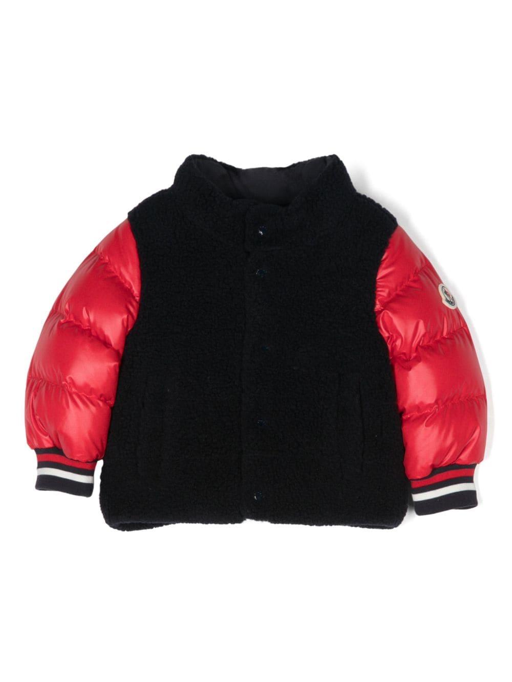 Giubbotto Tyler Bomber blu/rosso per neonato
