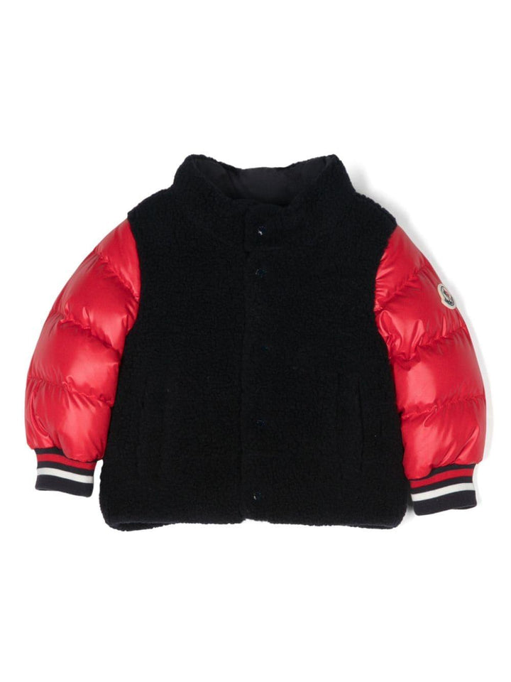 Giubbotto Tyler Bomber blu/rosso per neonato