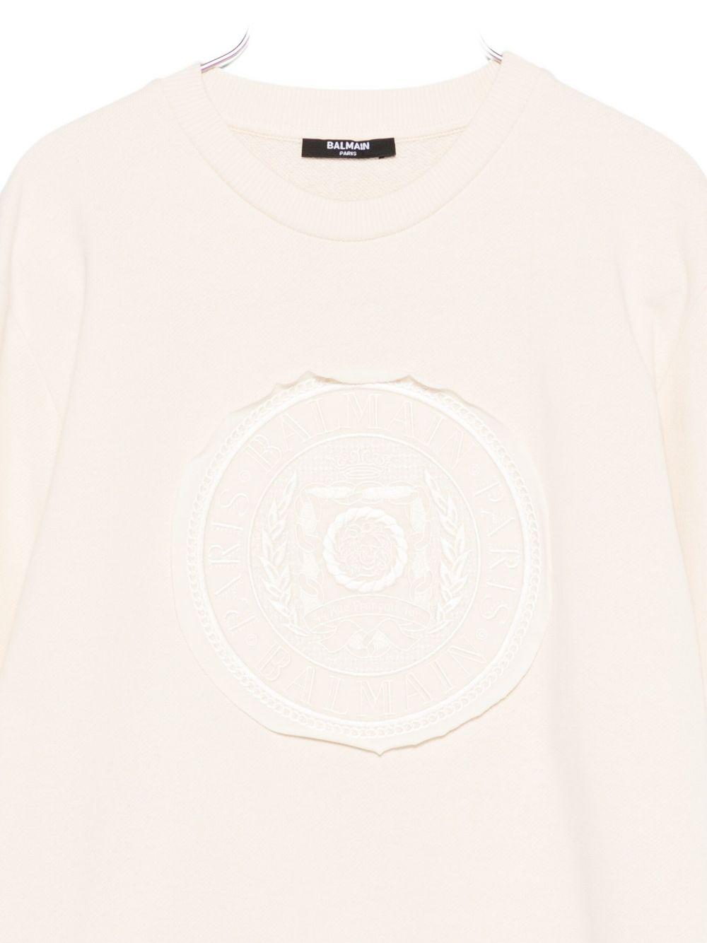 Felpa beige per bambino