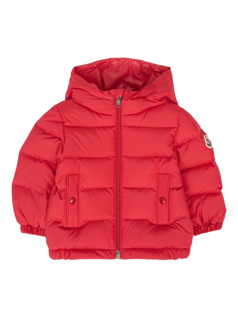 Giubbotto rosso per neonato 9511A00024597YW 457 Moncler Kids 