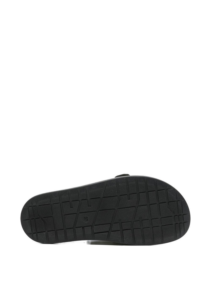 Sandali bianche/nere per bambina F4A2E06000092 A257 Elisabetta Franchi Kids 