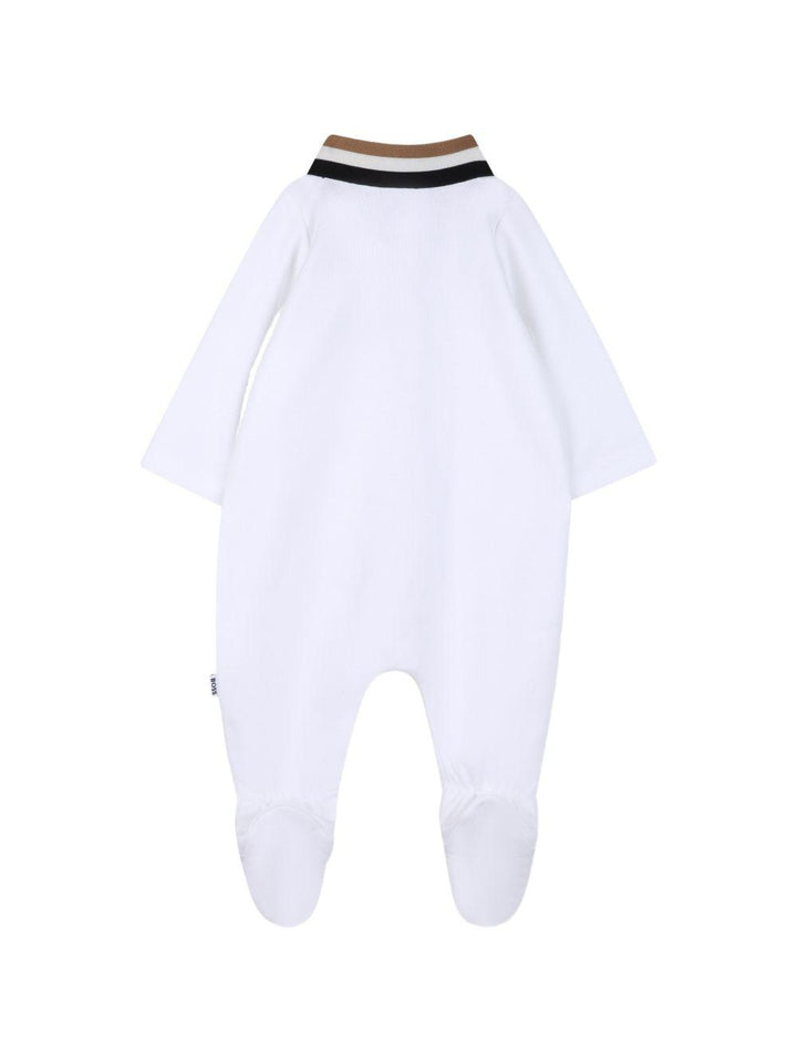 Kit tutine bianche/beige per neonato J53055 10P Boss Kids 