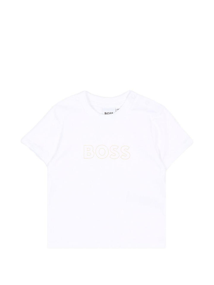 Completo sportivo beige per neonato J53051 249 Boss Kids 