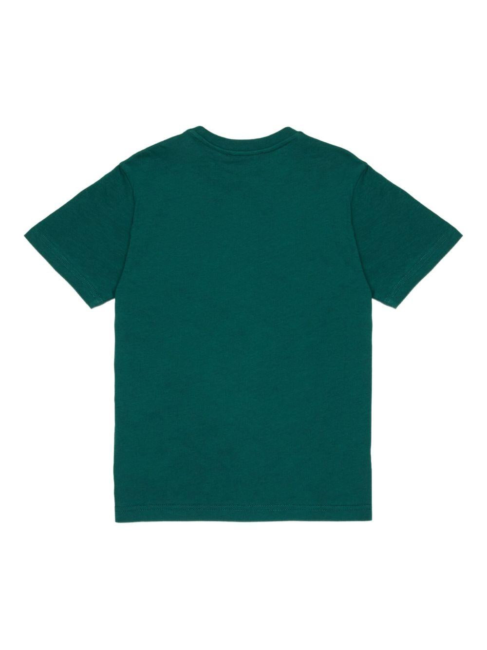 T-shirt verde scuro per bambino DQ3171D0ACD DQ522 Dsquared2 Kids 