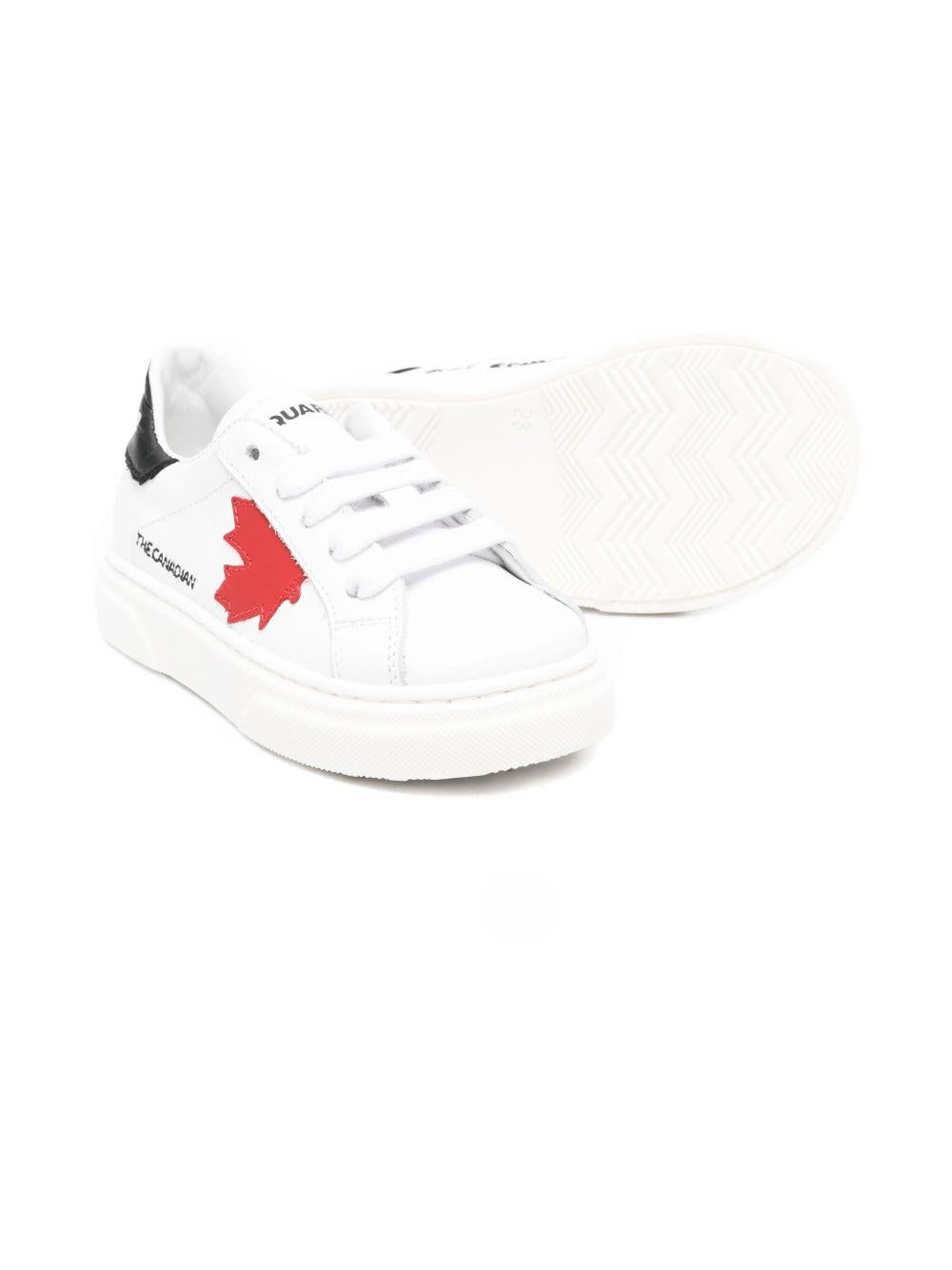 Sneakers bianche per bambino 81378 01 Dsquared2 Kids 