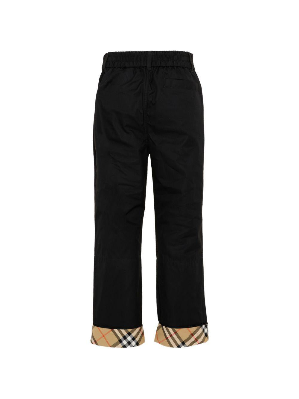 Pantalone nero per bambina 8131851 A1189 Burberry Kids 