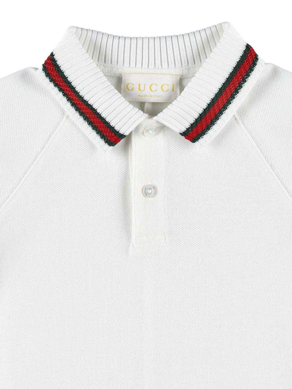 Tutina bianca per neonato 825183XJHAM 9024 Gucci Kids 