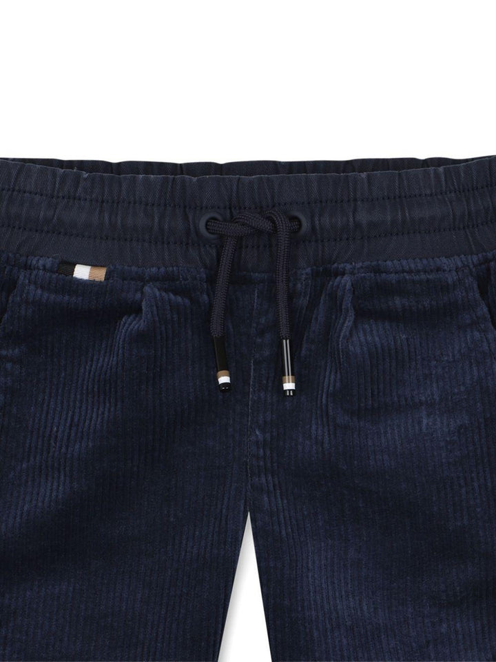 Pantalone blu navy per neonato J52438 849 Boss Kids 