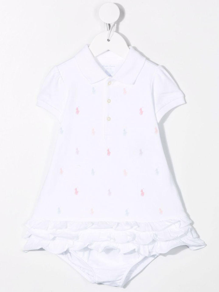 Abito bianco per neonata 310676237 002 Ralph Lauren Kids 