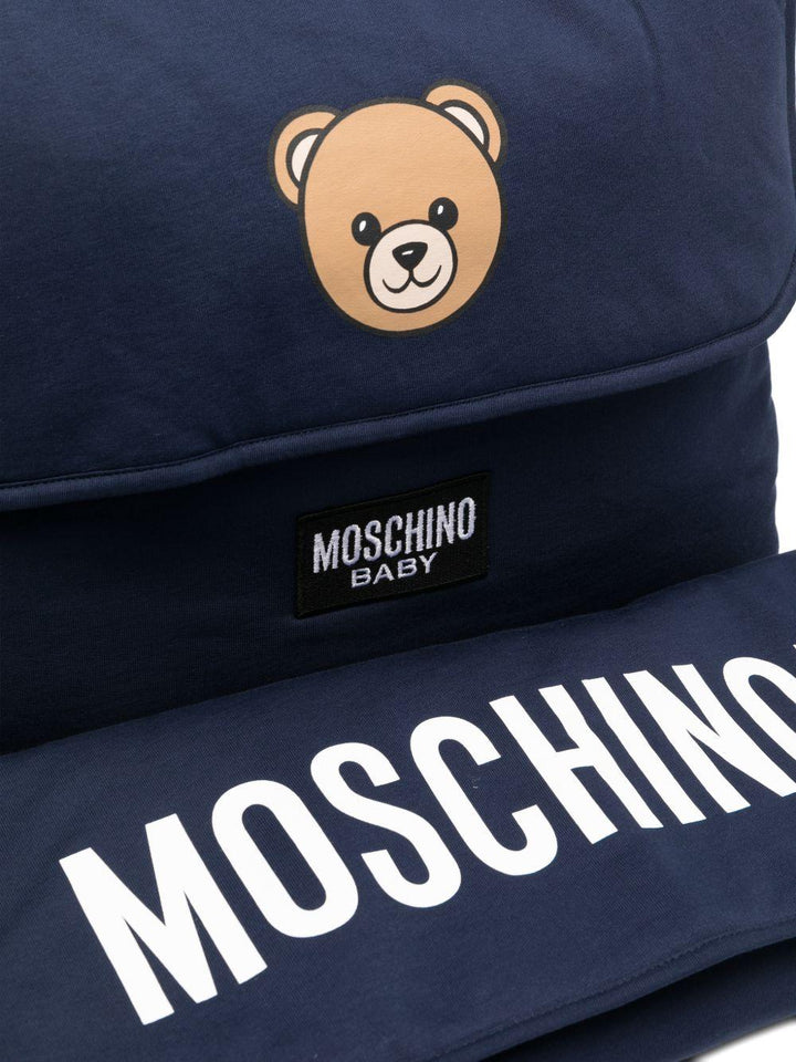 Borsa mamma blu navy MUX05VLCA19 40016 Moschino Kids 