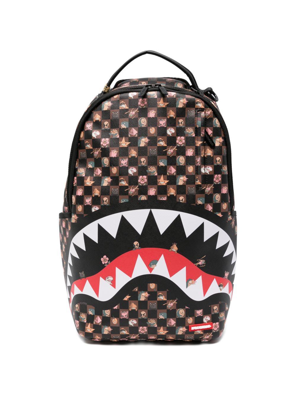 Zaino nero/multicolor per bambino 910B8768 NSZ Sprayground Kid 