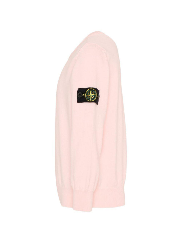 Maglione rosa per bambino 65100001S00B2 V0080 Stone Island Kids 