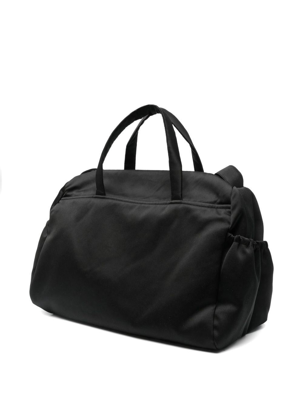 Borsa mamma nera per bambina ENBO0270RA016 N000 Elisabetta Franchi Kids 