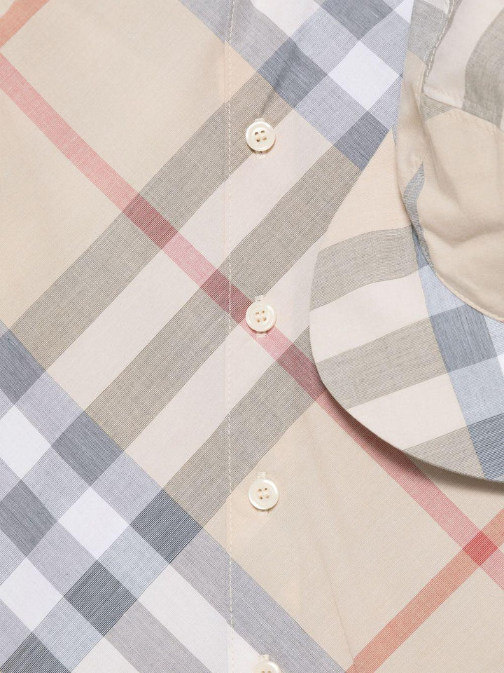 Tutina beige per neonato 8100701 A2205 Burberry Kids 