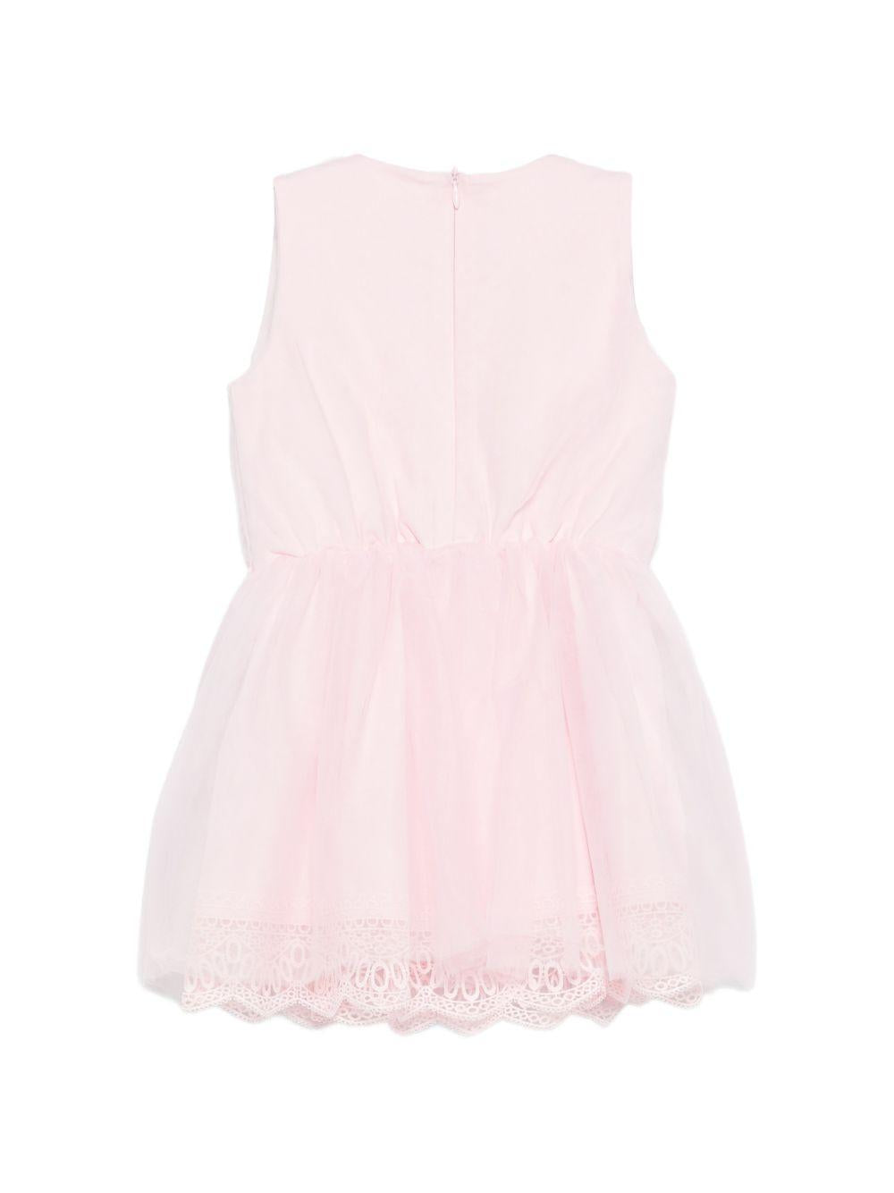 Abito rosa per bambina KA6009J9239 X0672 Liu Jo 