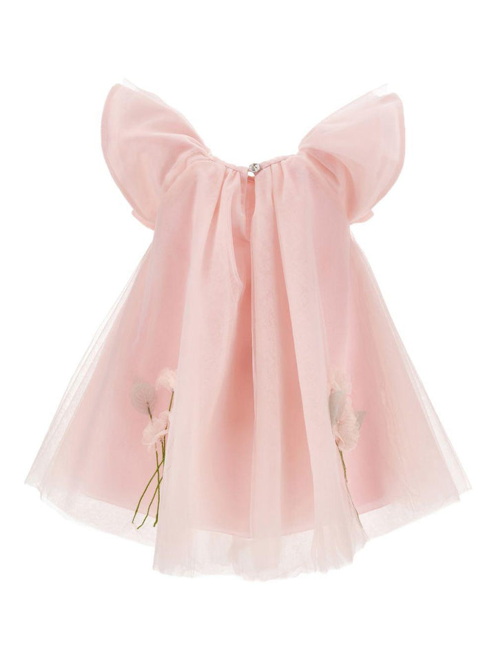 Abito rosa chiaro per neonata 73G9047747 0091 Monnalisa Kids 