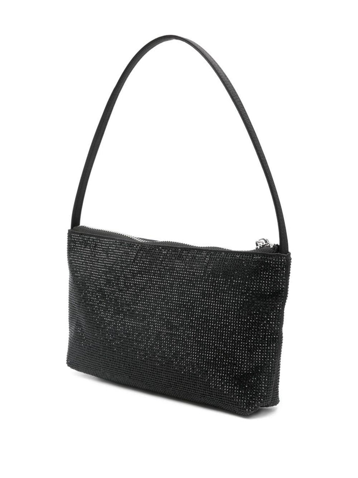 Borsa nera per bambina STRAS001 02028I MC2 Saint Barth Kids 