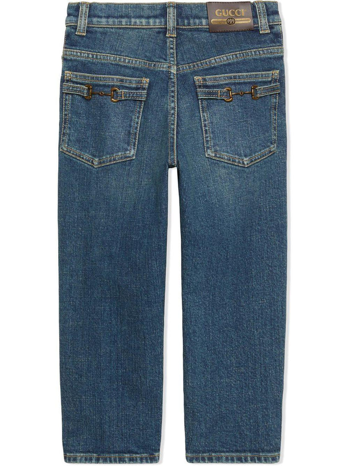 Jeans blu per bambino