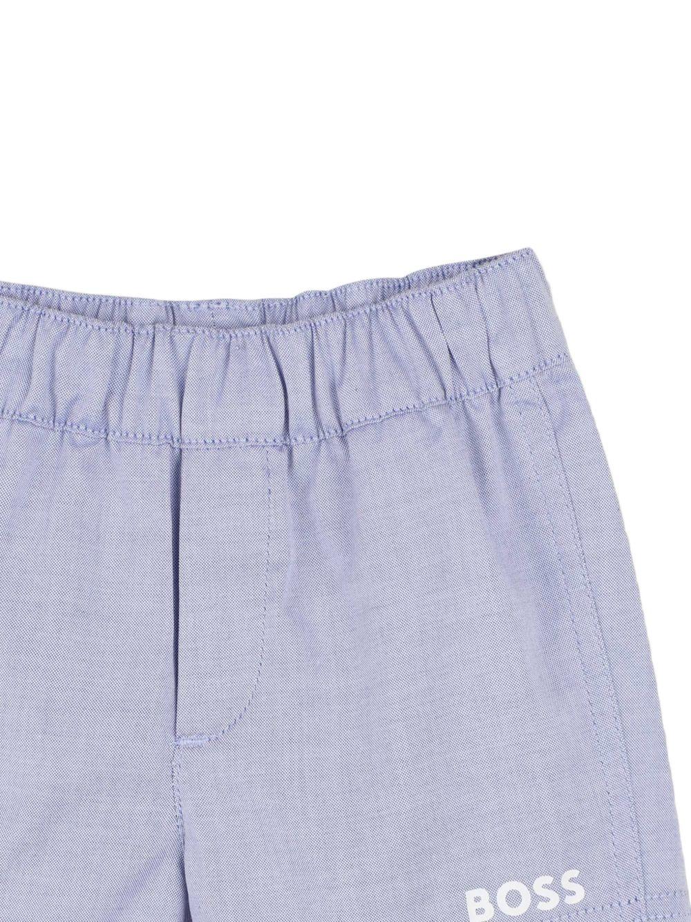 Completo azzurro per neonato J53054 813 Boss Kids 