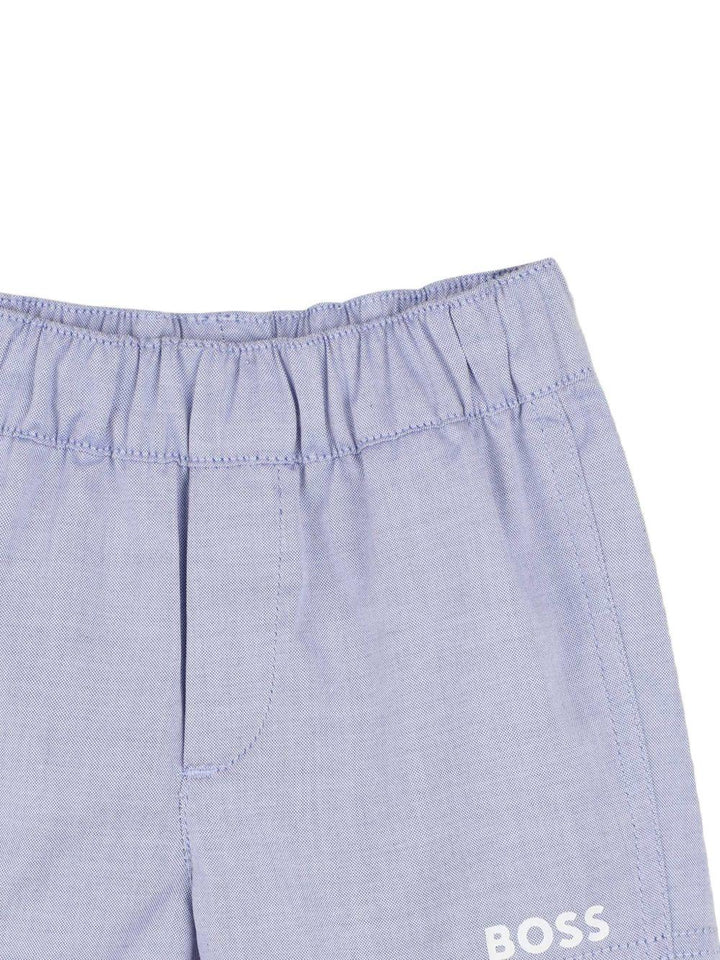 Completo azzurro per neonato J53054 813 Boss Kids 