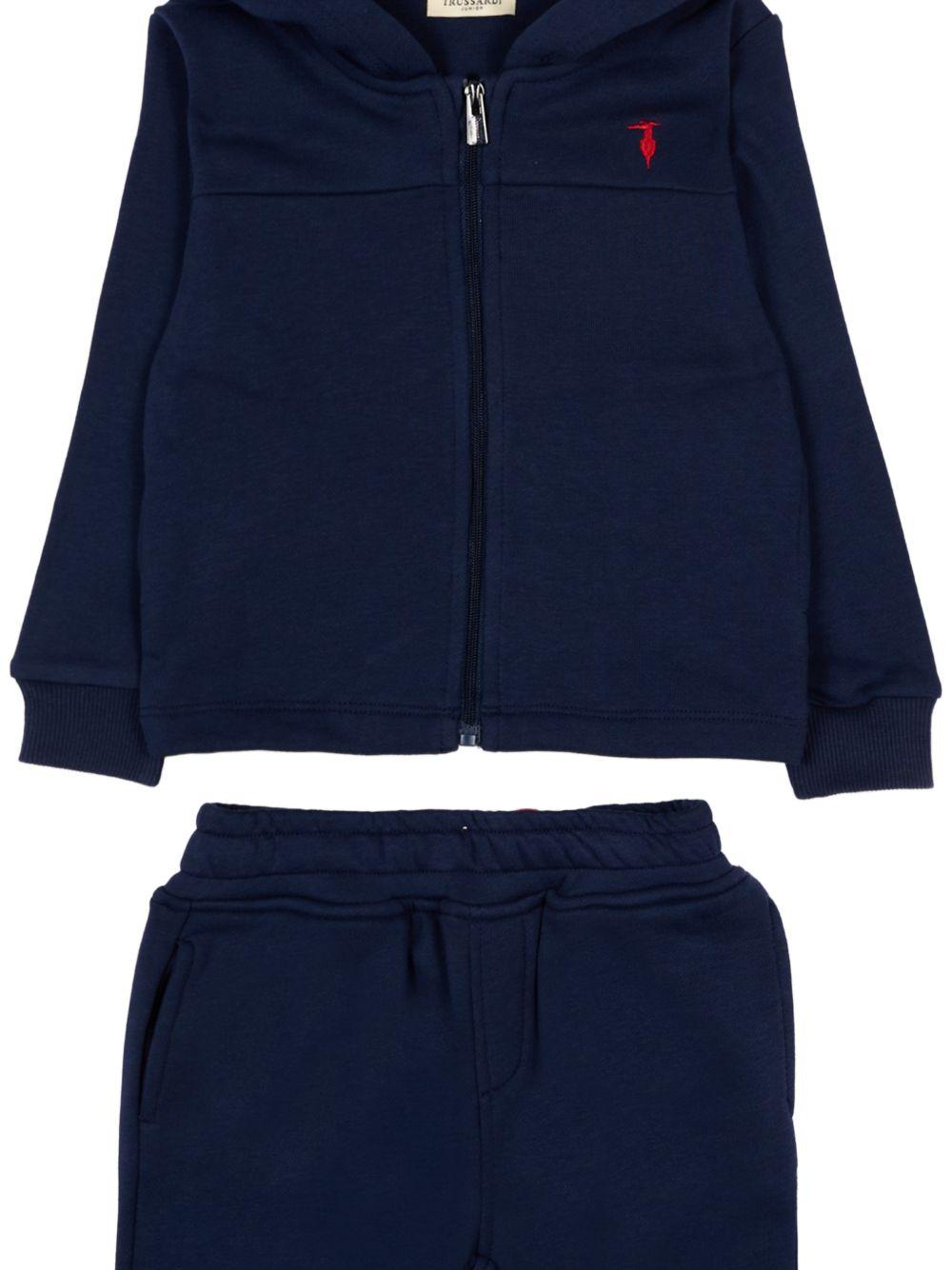 Completo blu per neonato TIP26100CF BLU Trussardi Kids 